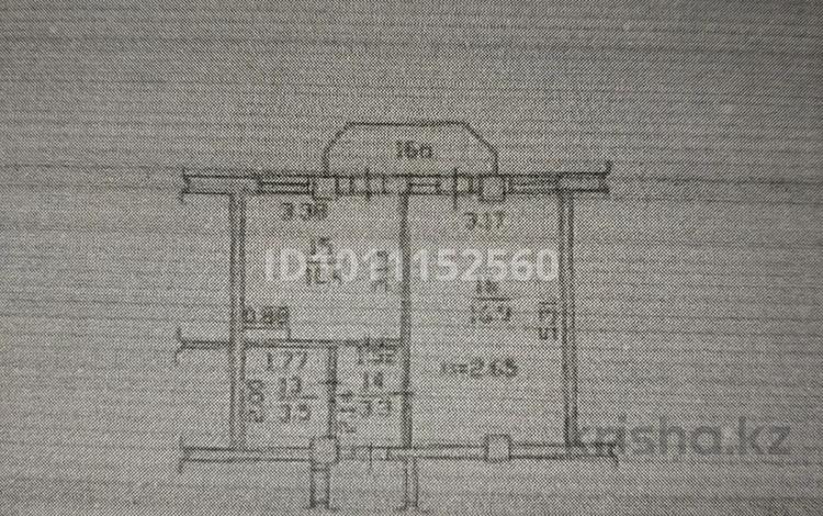 1-бөлмелі пәтер · 36.5 м² · 6/6 қабат, мкр Кокжиек 51, бағасы: 20 млн ₸ в Алматы, Жетысуский р-н — фото 2