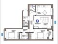 3-комнатная квартира · 92.32 м² · 3/9 этаж, Турар Рыскулов 18/5 — Касым Кайсенова за 69.9 млн ₸ в Астане, Есильский р-н — фото 2