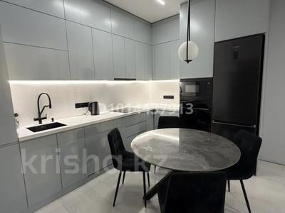 2-комнатная квартира · 55 м² · 3/16 этаж, Каныша Сатпаева 133 — Сатпаева и улицы Тлендиева (вдоль реки Большая Алматинка) за 450 000 ₸ в Алматы, Бостандыкский р-н