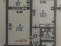 1-бөлмелі пәтер · 40 м² · 3/9 қабат, Зерделі ш/а 141, бағасы: 27 млн ₸ в Алматы, Алатауский р-н