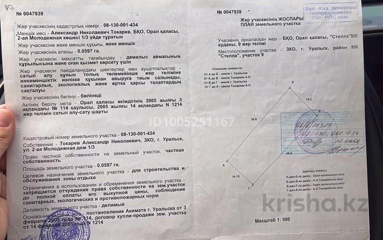 Участок · 5.9 соток, Уральск за 40 млн ₸ — фото 2