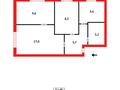 3-бөлмелі пәтер · 50.1 м² · 1/5 қабат, Пришахтинск, 21й микрорайон, бағасы: 11.5 млн ₸ в Караганде, Алихана Бокейханова р-н — фото 6