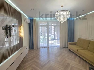 1-комнатная квартира · 45 м² · 3/16 этаж, Каныша Сатпаева 133/1 — Станция метро "Сайран" за 399 999 ₸ в Алматы, Алмалинский р-н