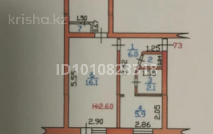 2-комнатная квартира · 48 м² · 4/4 этаж, 9-й микрорайон, 9-й микрорайон за 13.5 млн ₸ в Талдыкоргане — фото 2