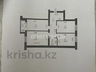 3-комнатная квартира · 96.4 м² · 4/5 этаж, мкр. Алтын орда, Микрорайон Батыс-2 49Л за 26 млн ₸ в Актобе