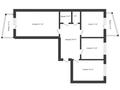 3-комнатная квартира, 84 м², 1/9 этаж, Юбилейный 35Б за 26 млн 〒 в Кокшетау — фото 16