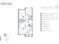 3-комнатная квартира · 118.6 м² · 2/8 этаж, Абубакир Тыныбаев 10 за ~ 100.9 млн ₸ в Астане, Сарайшык р-н