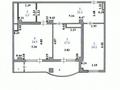 2-комнатная квартира · 95.3 м² · 9/20 этаж, Кенесары за 38 млн ₸ в Астане, р-н Байконур — фото 23