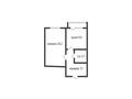 1-комнатная квартира · 41.3 м² · 4/5 этаж, квартал 84 3 за 19 млн ₸ в Костанае — фото 19