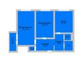 2-комнатная квартира, 52 м², 9 этаж, 5-й Микрорайон 3 за 15.7 млн 〒 в Костанае — фото 2