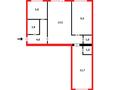 3-комнатная квартира · 56 м² · 3/5 этаж, Майкудук, Майкудук, 12й микрорайон за 12.5 млн ₸ в Караганде, Алихана Бокейханова р-н — фото 15