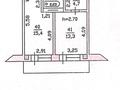 2-бөлмелі пәтер · 40 м² · 2/5 қабат, Саина 10 — Угол Толеби, бағасы: 20 млн ₸ в Алматы, Ауэзовский р-н
