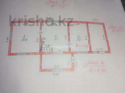 Отдельный дом · 3 комнаты · 45 м² · 9 сот., Кабылова 237 — Угол ул.Солнечная за 7 млн 〒 в Шелек