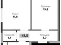 1-бөлмелі пәтер · 42 м² · 6/12 қабат, Н. Тлендиева 52, бағасы: 15.9 млн ₸ в Астане, Сарыарка р-н — фото 3