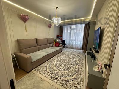 3-комнатная квартира · 80.3 м² · 1/4 этаж, мкр Таусамалы, Кулболды за 75 млн 〒 в Алматы, Наурызбайский р-н