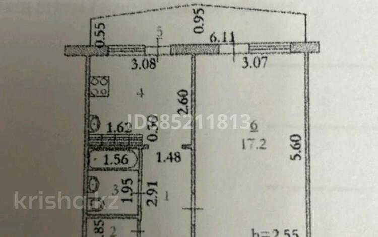 1-комнатная квартира, 34.7 м², 1/5 этаж, мкр 8 — Анвар за 11 млн 〒 в Актобе, мкр 8 — фото 11