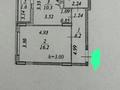 1-комнатная квартира, 38.5 м², 6/9 этаж, Онгарсынова — Кайсенова за 23.5 млн 〒 в Астане, Есильский р-н