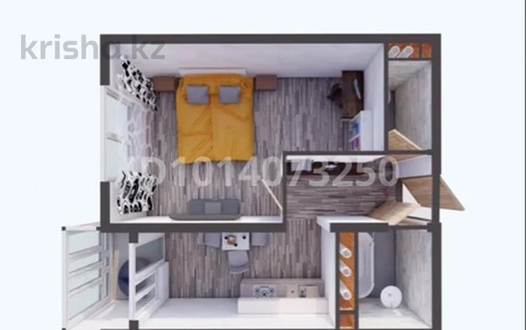 1-бөлмелі пәтер · 40.6 м² · 4/10 қабат, Алтын орда, бағасы: 19 млн ₸ в Абай — фото 3