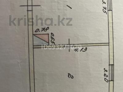 1-бөлмелі пәтер · 28 м² · 2 қабат, Мкр Коркем, ул Акжайык д 12 12 — Теннисный корт, бағасы: 7.8 млн ₸ в Бурабае