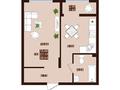 1-комнатная квартира · 38.54 м², ул. Е 118 уч. 2 за ~ 19.7 млн ₸ в Астане, Есильский р-н — фото 2