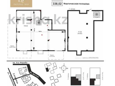 4-комнатная квартира · 249.92 м² · 1/3 этаж, Достык 300 за 625 млн ₸ в Алматы, Медеуский р-н