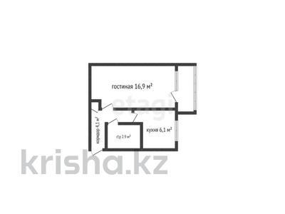 1-комнатная квартира, 30.8 м², 3/5 этаж, Комсомольский 29 за 6.5 млн 〒 в Рудном