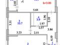 2-комнатная квартира · 65 м² · 8/12 этаж, ул. Е-36 13 за ~ 33.2 млн ₸ в Астане, Нура р-н — фото 2