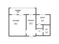 2-комнатная квартира · 45 м² · 5/5 этаж, Омара Досжанова 76 — Гимназии им Горького за 21.5 млн ₸ в Костанае — фото 11