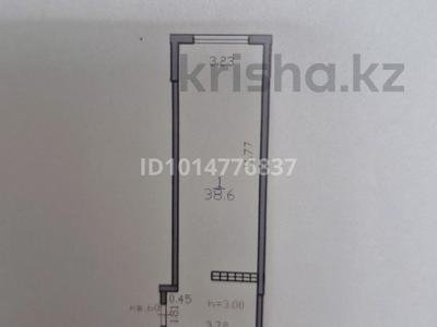 1-бөлмелі пәтер · 38.6 м² · 10/12 қабат, Ақбұлақ ш/а., Момышулы 100, бағасы: 20.8 млн ₸ в Алматы, Алатауский р-н