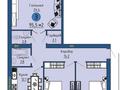 2-бөлмелі пәтер · 62 м² · 4/4 қабат, Бирлик 33, бағасы: 15 млн ₸ в Уральске — фото 6