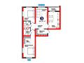 3-комнатная квартира · 88.35 м², мкр Теректы, Райымбек 535/2 за ~ 47.1 млн ₸ в Алматы, Алатауский р-н — фото 3
