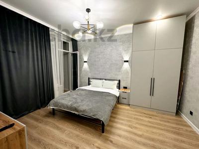 1-комнатная квартира · 45 м² · 1/9 этаж, Абикен Бектуров 19 за 15 000 ₸ в Астане, Нура р-н