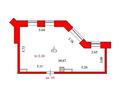 2-комнатная квартира · 51.5 м², мкр Ерменсай, Жангир Хана 25 за ~ 78.5 млн ₸ в Алматы, Бостандыкский р-н — фото 3
