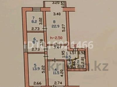 4-комнатная квартира · 80 м² · 3/4 этаж, Радищева 33 за 29 млн ₸ в Петропавловске