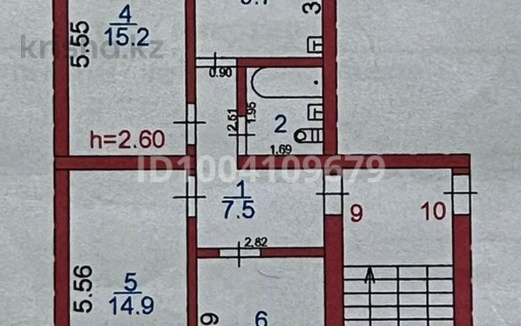 3-комнатная квартира · 63 м² · 2/3 этаж, Горняк 89 за 18 млн ₸ в Сарани — фото 2