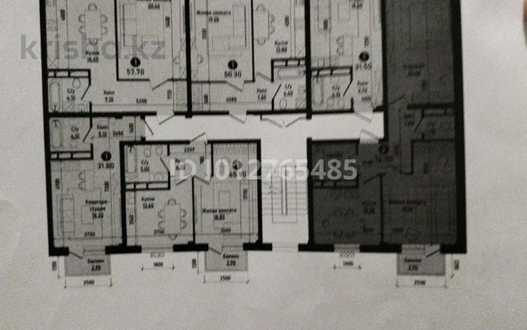 3-бөлмелі пәтер · 74 м² · 3/5 қабат, мкр Алгабас, 20-й микрорайон 16, бағасы: 10.5 млн ₸ в Алматы, Алатауский р-н — фото 2