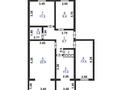 4-комнатная квартира · 90 м² · 5/9 этаж, мкр Верхний Отырар 58/2 за 36 млн ₸ в Шымкенте, Туран р-н — фото 9