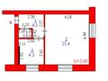 1-бөлмелі пәтер · 33 м², Айтеке би 94А, бағасы: 5 млн ₸ в Актобе, мкр. Курмыш — фото 2