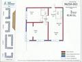 3-бөлмелі пәтер · 82.9 м² · 9/9 қабат, Райымбек батыра 161Б, бағасы: ~ 48.5 млн ₸ в  — фото 3