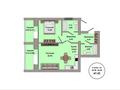 2-бөлмелі пәтер · 67.43 м², Наурызбай Батыра 138, бағасы: ~ 30 млн ₸ в Кокшетау — фото 4