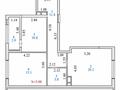 2-комнатная квартира · 65 м² · 11/12 этаж, Санжара Асфендиярова 8 за 43 млн ₸ в Астане, Нура р-н — фото 3