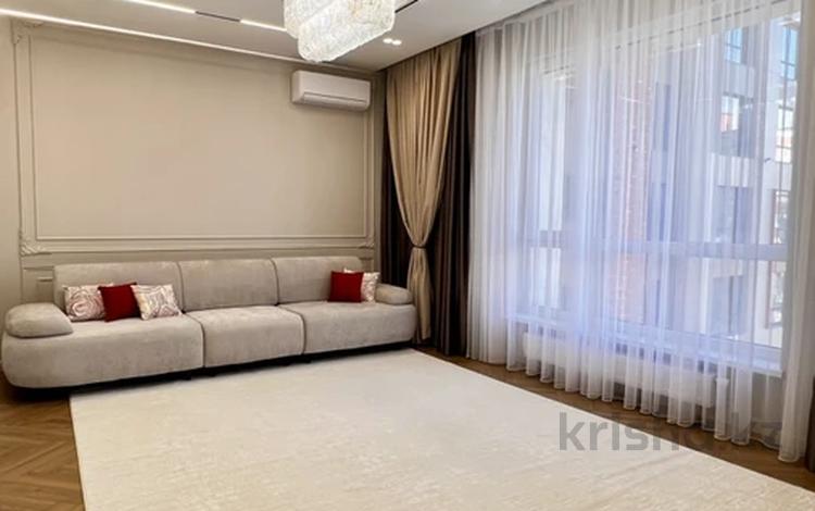 3-комнатная квартира · 107 м² · 9/17 этаж, Толе би 52 за 135 млн ₸ в Астане, Нура р-н — фото 2