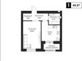 2-комнатная квартира · 42 м² · 2/9 этаж, Кудайбердыулы 23 за 21.9 млн ₸ в Астане, Алматы р-н — фото 24