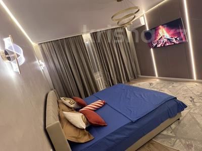 1-комнатная квартира · 46 м² · 1/5 этаж, Болашак 6мкр-ЛЮКС квартира, бойлер, кондиционер,Kaspi Red 31 — Все условия, горячая вода, кондиционер, рядом поликлиника за 5 000 ₸ в Талдыкоргане, военный городок Улан
