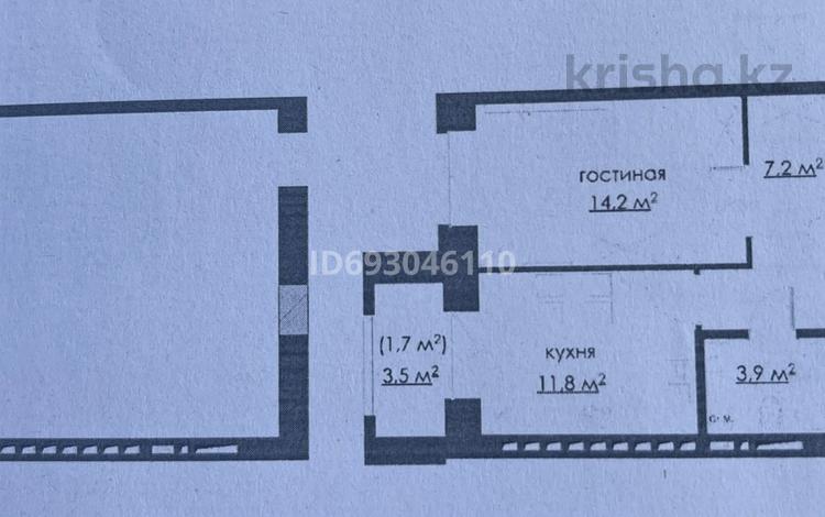1-комнатная квартира, 40.4 м², 2 этаж, Муканова 78 за 16 млн 〒 в Караганде, Казыбек би р-н — фото 2