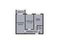 2-бөлмелі пәтер · 45.6 м² · 6/9 қабат, Текстильщиков 6/1, бағасы: 23.5 млн ₸ в Костанае — фото 2