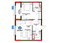 2-комнатная квартира · 60.58 м² · 11/14 этаж, Бухар жырау 33/2 за ~ 54 млн ₸ в Астане, Есильский р-н — фото 3