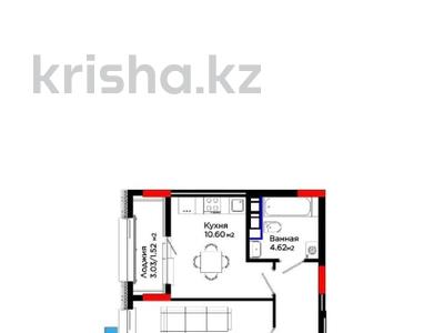 1-бөлмелі пәтер · 40 м² · 8/12 қабат, Е-321 4, бағасы: 25.5 млн ₸ в Астане, Есильский р-н