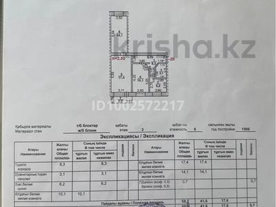 3-комнатная квартира · 59.9 м² · 3/5 этаж, Корчагина 116 — Браво за 19 млн 〒 в Рудном