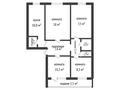 4-бөлмелі пәтер · 79.8 м² · 2/6 қабат, молдагуловой, бағасы: 23.5 млн ₸ в Актобе — фото 25